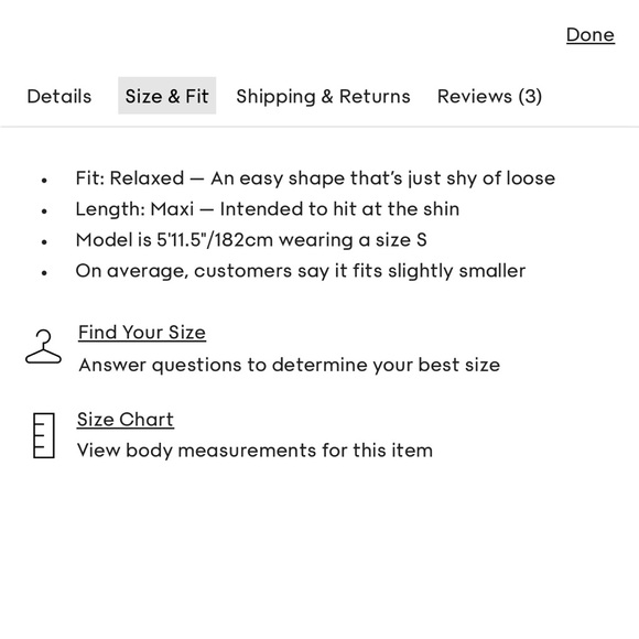 Aritzia Wilfred Sunshine Midi Dress Slab Blue Size Small New With Tags! - Picture 11 of 11